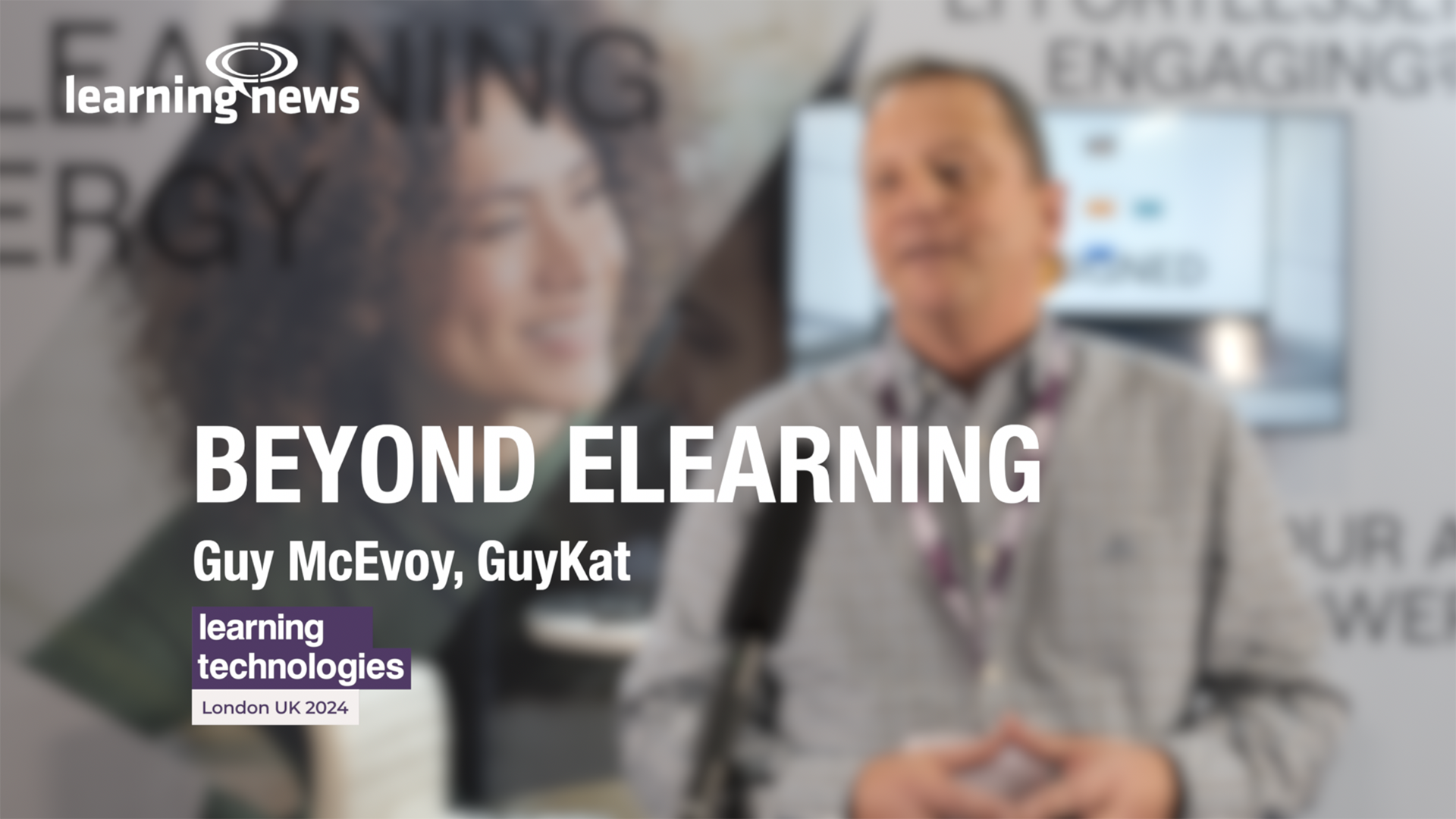 Guy McEvoy with Learning News at LT2024